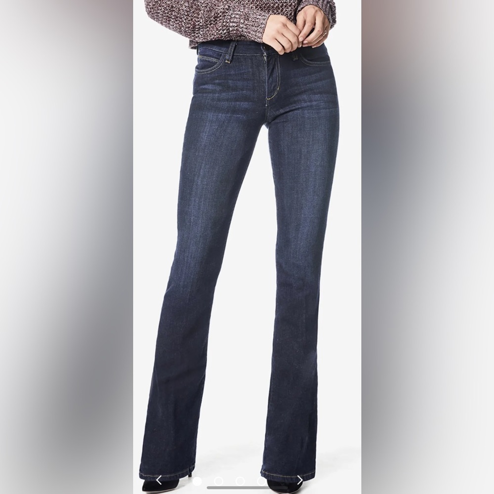 Joe’s low rise boot cut jeans